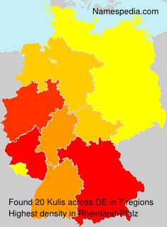 Surname Kulis in Germany Surname Kulis in Germany