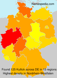 Surname Kullick in Germany Surname Kullick in Germany