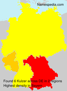 Surname Kulzer in Germany Surname Kulzer in Germany