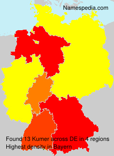 Surname Kumer in Germany Surname Kumer in Germany
