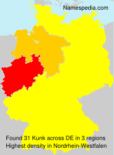 Surname Kunk in Germany Surname Kunk in Germany