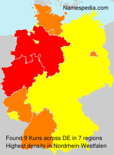 Surname Kuns in Germany Surname Kuns in Germany