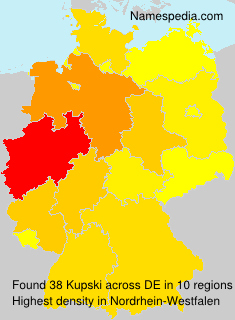 Surname Kupski in Germany Surname Kupski in Germany