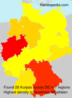 Surname Kurpas in Germany Surname Kurpas in Germany