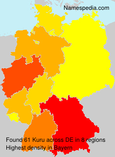 Surname Kuru in Germany Surname Kuru in Germany