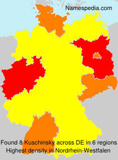 Surname Kuschinsky in Germany Surname Kuschinsky in Germany