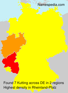 Surname Kutting in Germany Surname Kutting in Germany