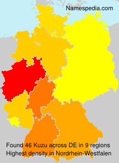 Surname Kuzu in Germany Surname Kuzu in Germany