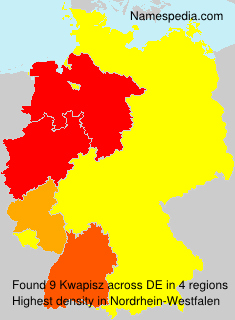 Surname Kwapisz in Germany Surname Kwapisz in Germany