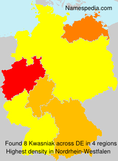 Surname Kwasniak in Germany Surname Kwasniak in Germany