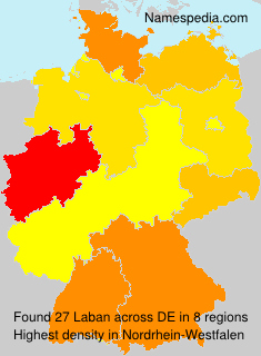 Surname Laban in Germany Surname Laban in Germany