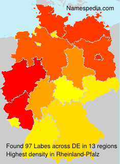 Surname Labes in Germany Surname Labes in Germany