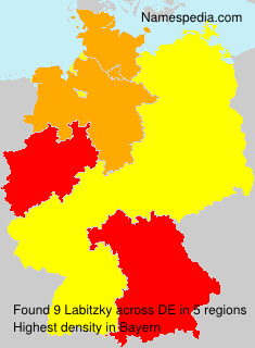 Surname Labitzky in Germany Surname Labitzky in Germany