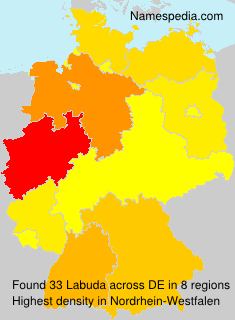 Surname Labuda in Germany Surname Labuda in Germany