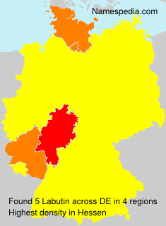 Surname Labutin in Germany Surname Labutin in Germany