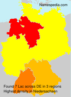 Surname Lac in Germany Surname Lac in Germany
