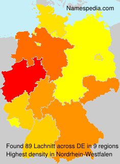Surname Lachnitt in Germany Surname Lachnitt in Germany