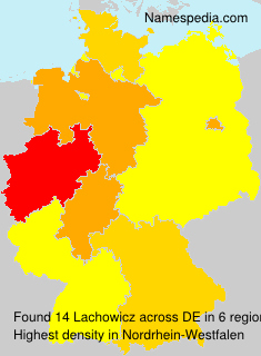 Surname Lachowicz in Germany Surname Lachowicz in Germany