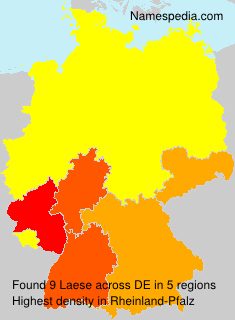 Surname Laese in Germany Surname Laese in Germany