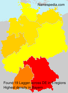 Surname Lagger in Germany Surname Lagger in Germany