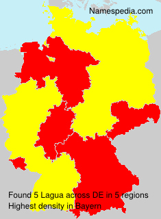 Surname Lagua in Germany Surname Lagua in Germany