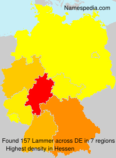 Surname Lammer in Germany Surname Lammer in Germany