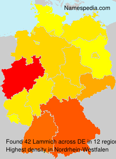 Surname Lammich in Germany Surname Lammich in Germany