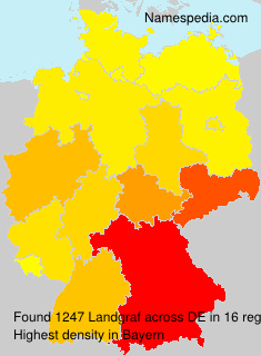 Surname Landgraf in Germany Surname Landgraf in Germany