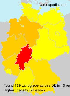 Surname Landgrebe in Germany Surname Landgrebe in Germany
