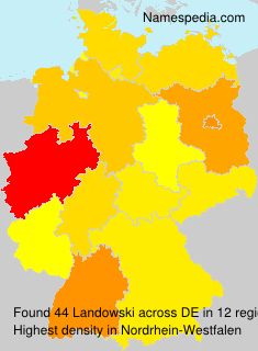Surname Landowski in Germany Surname Landowski in Germany
