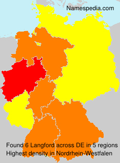 Surname Langford in Germany Surname Langford in Germany