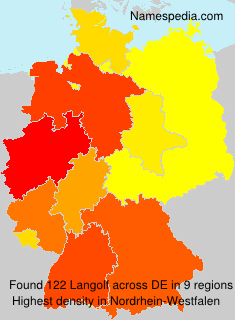 Surname Langolf in Germany Surname Langolf in Germany