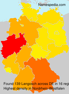 Surname Langosch in Germany Surname Langosch in Germany