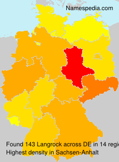 Surname Langrock in Germany Surname Langrock in Germany
