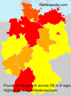 Surname Langwisch in Germany Surname Langwisch in Germany