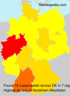 Surname Lasarzewski in Germany Surname Lasarzewski in Germany