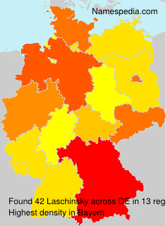 Surname Laschinsky in Germany Surname Laschinsky in Germany