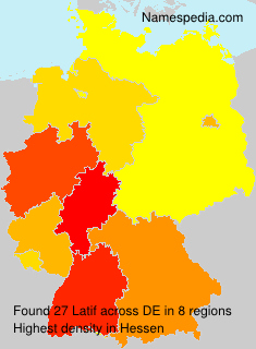 Surname Latif in Germany Surname Latif in Germany