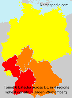 Surname Latscha in Germany Surname Latscha in Germany