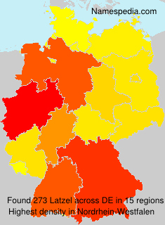 Surname Latzel in Germany Surname Latzel in Germany
