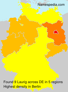 Surname Laurig in Germany Surname Laurig in Germany
