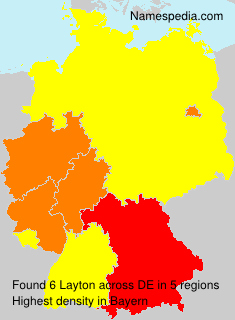Surname Layton in Germany Surname Layton in Germany