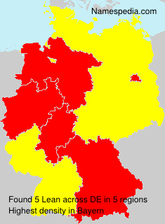 Surname Lean in Germany Surname Lean in Germany