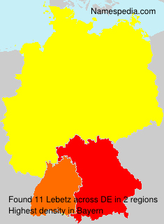 Surname Lebetz in Germany Surname Lebetz in Germany