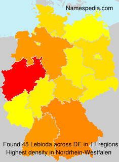 Surname Lebioda in Germany Surname Lebioda in Germany