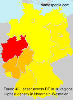 Surname Leeser in Germany Surname Leeser in Germany