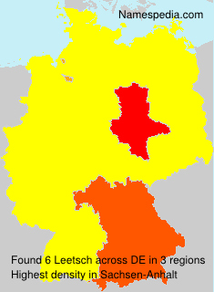 Surname Leetsch in Germany Surname Leetsch in Germany