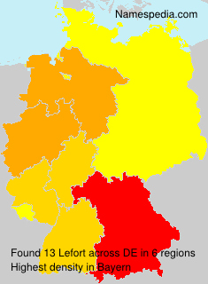 Surname Lefort in Germany Surname Lefort in Germany