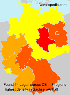 Surname Legall in Germany Surname Legall in Germany
