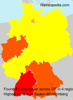 Surname Lehenbauer in Germany Surname Lehenbauer in Germany